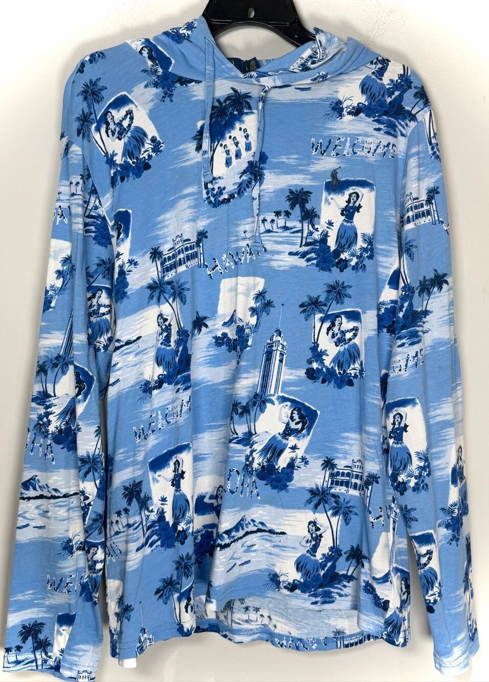 Polo Ralph Lauren Tropical Hooded T-Shirt size large